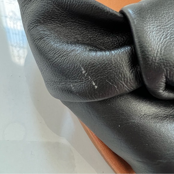 Aldo Leather Slip-On Sandals - Picture 4 of 4